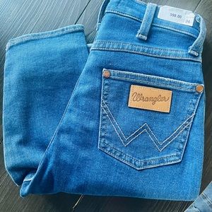 Wrangler Heritage High Waist Ankle Slim Fit